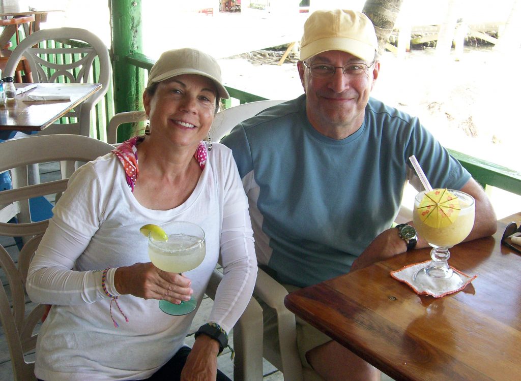 Roger Maves and Julie Blair Belize